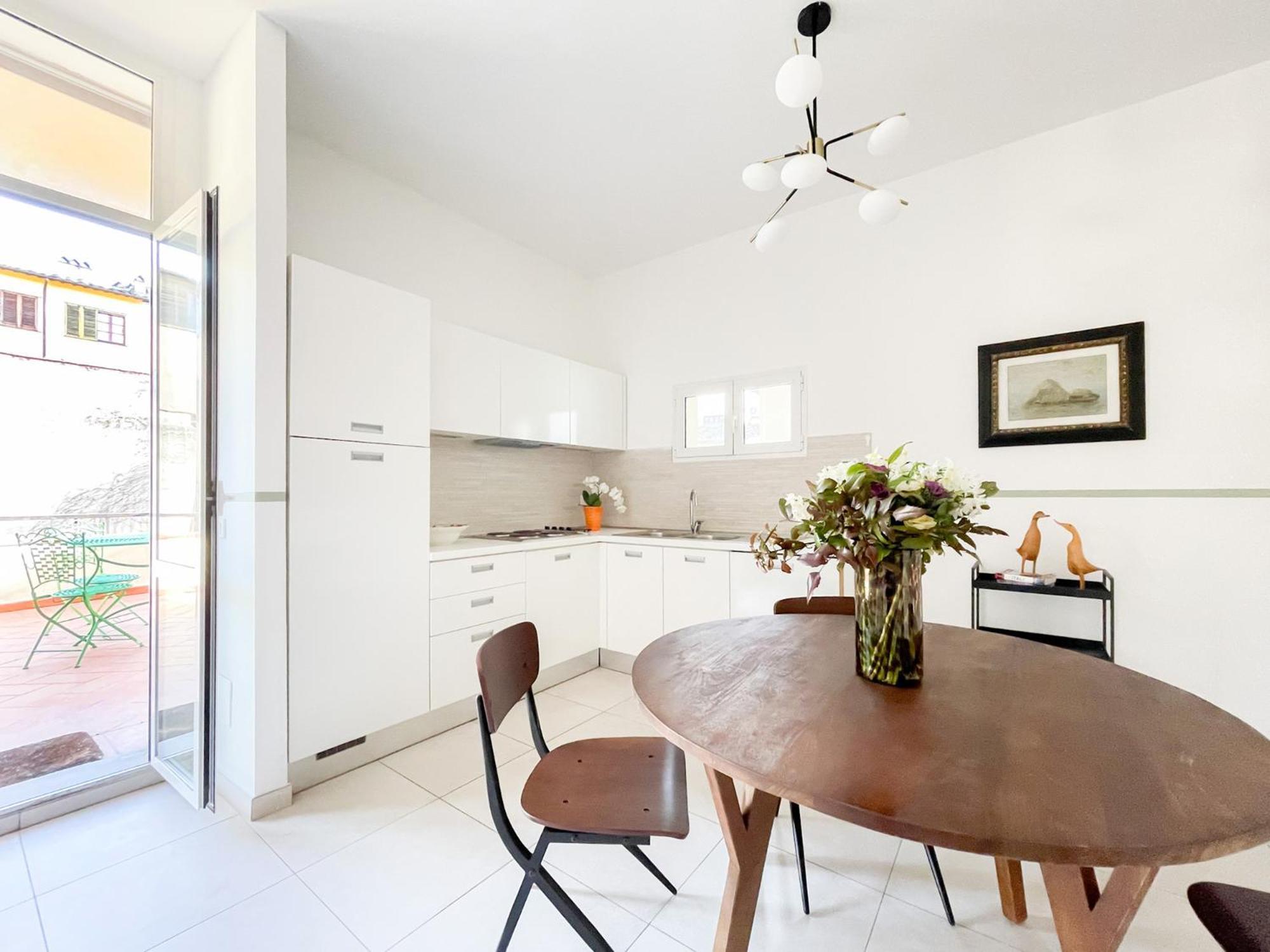 Stunning Apartment With An Amazing Terrace Флоренция Экстерьер фото